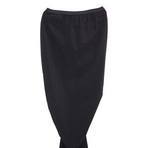 Rick Owens fishtail silk midi skirt - size 2 US. High waisted and rushed back.